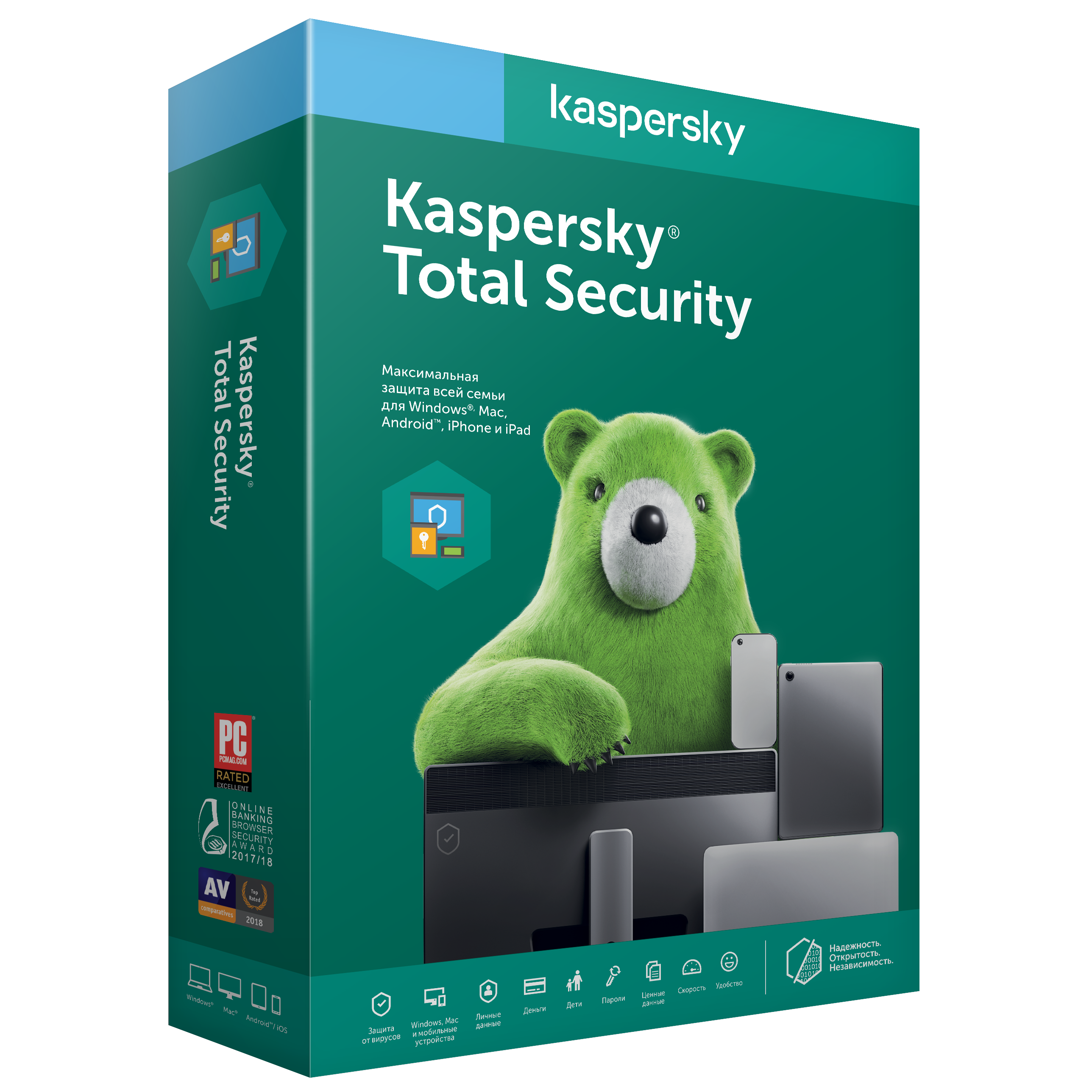 Kaspersky Total Security для бизнеса Renewal 1 Year (Band 150-249 Licenses)