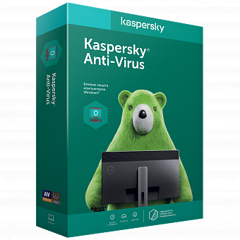 Kaspersky Anti-Virus Renewal CARD 2Dvc